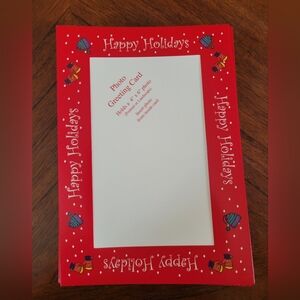 Photo Holiday Cards Photo Greeting Card Holidays with Envelopes Christmas
